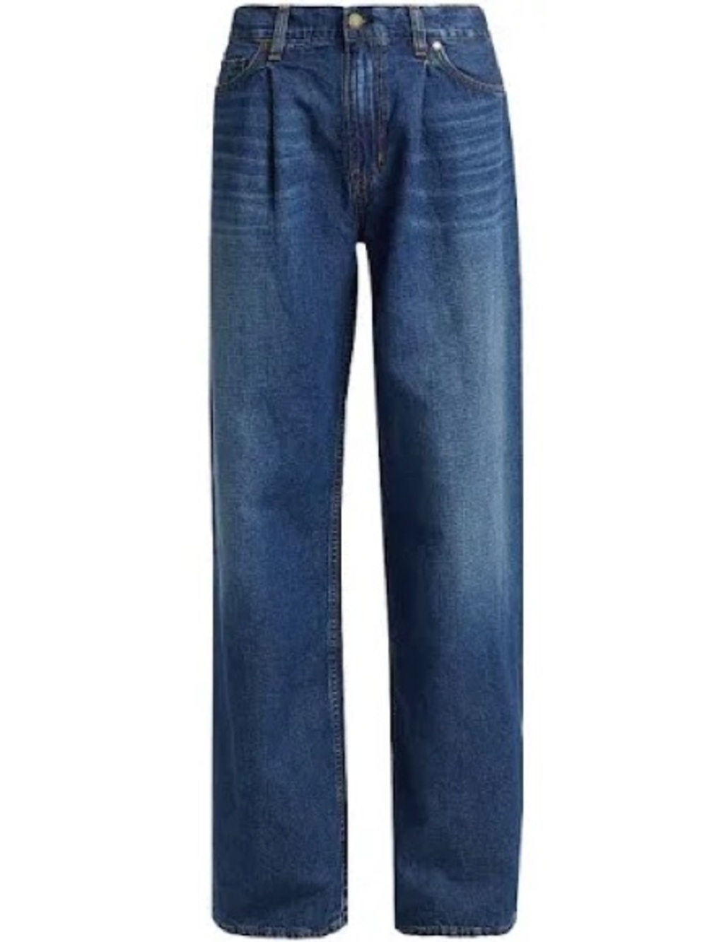 Ramy Brook Wide-Leg Denim Jeans in Medium Blue